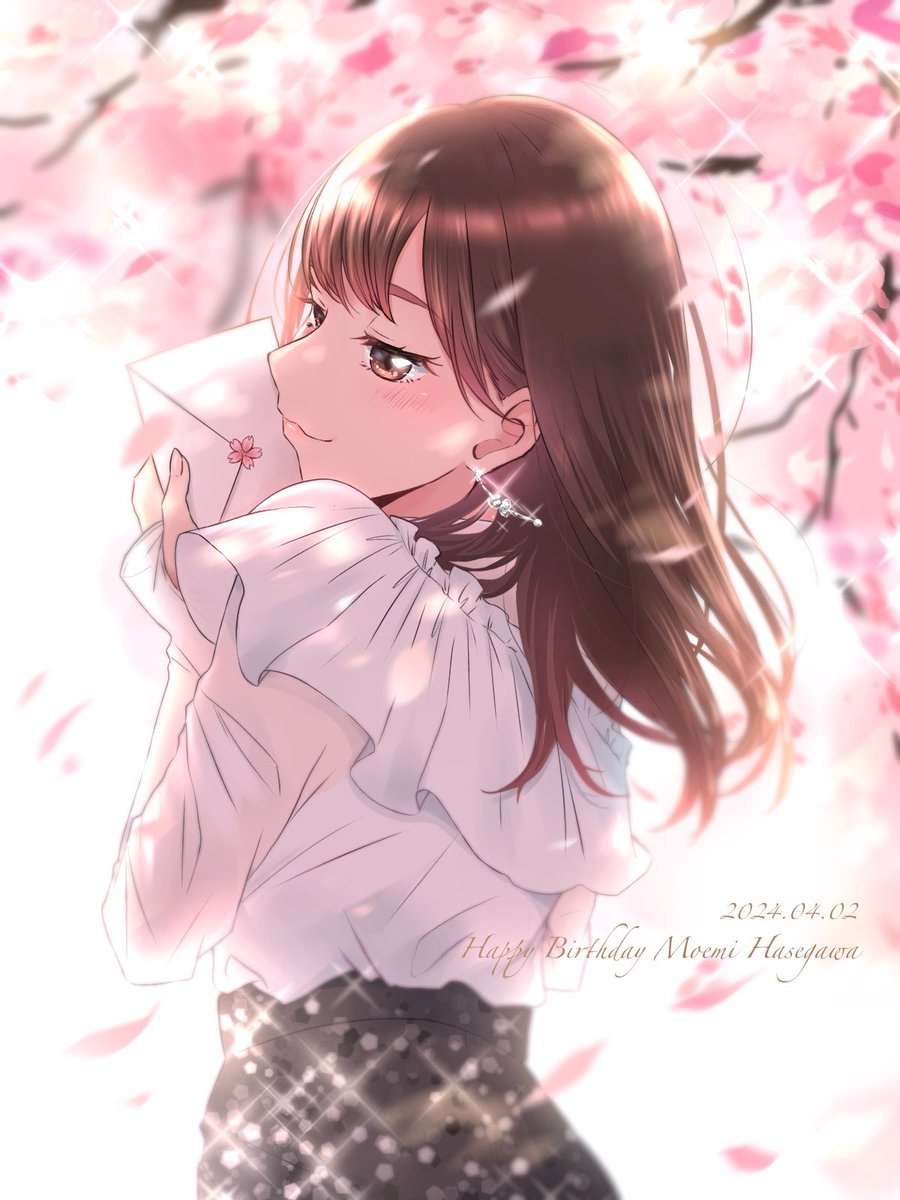 BS_drawing's tweet photo. 長谷川萌美ちゃん30歳のお誕生日おめでとう🎁🎊🎈
もえみちゃんが30歳になるのずっと楽しみにしてた😌 歌も声も優しさももえみちゃんの全部が大好きだよ。生まれてきてくれてありがとう🌸幸せな30歳にしようね☺️ #ビタスイ #長谷川萌美 #モエミバースデー https://t.co/pT9FUg5pzQ