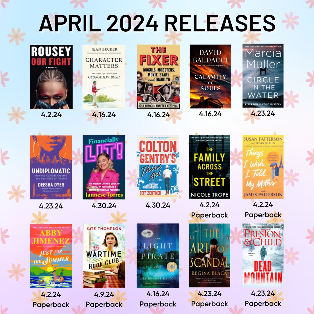 It's no joke! We have so many have so many great titles releasing in April! Which one are you most excited for?