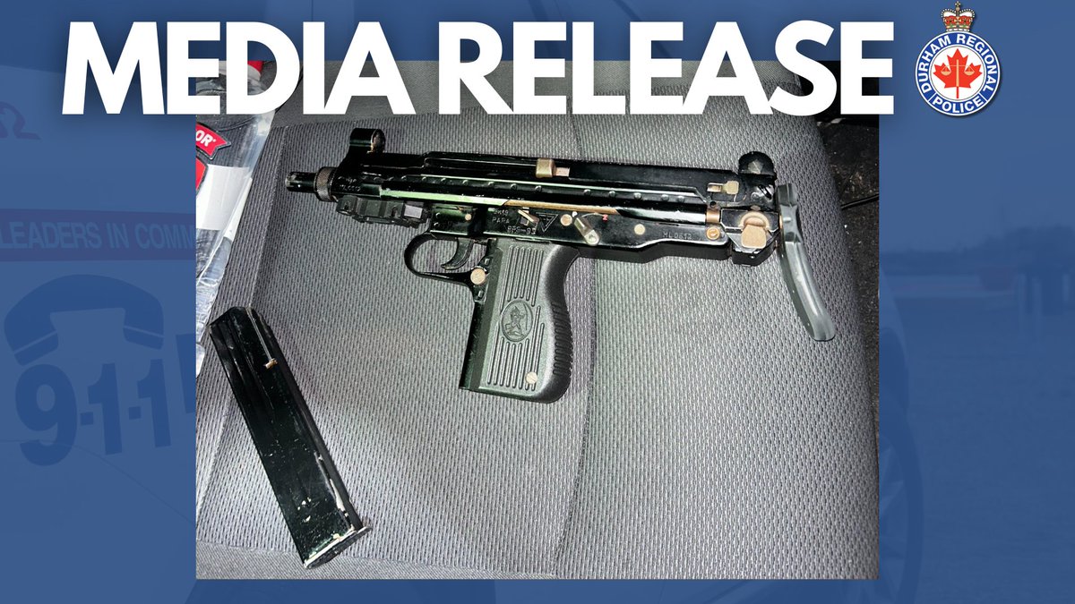 A loaded firearm was located in a vehicle after a male was arrested for impaired driving in Scugog, on Monday, April 1, 2024. Full story: drps.ca/news/firearm-l…