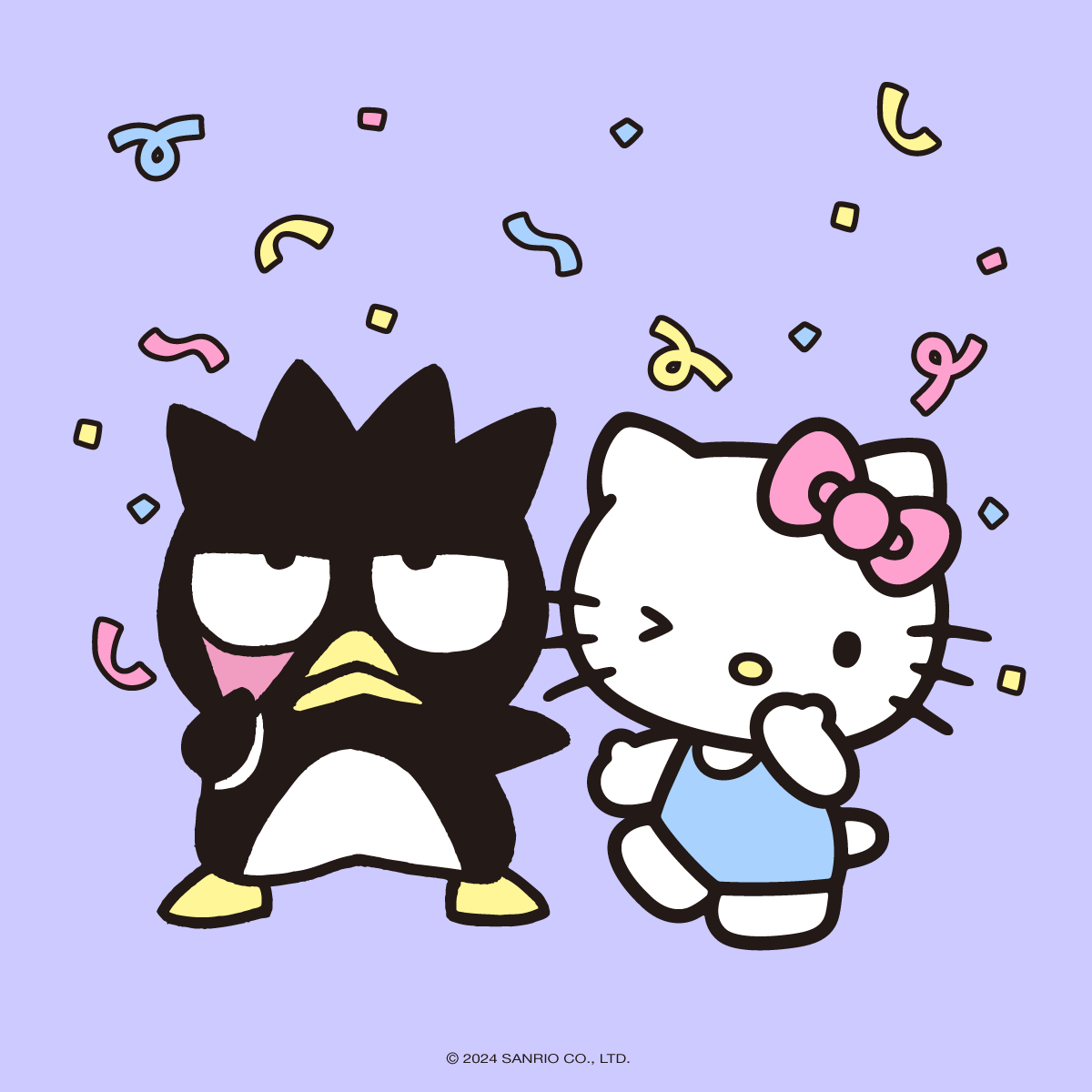 Happy birthday to the silliest jokester, Badtz-maru! 🎂 #aprilfoolsday