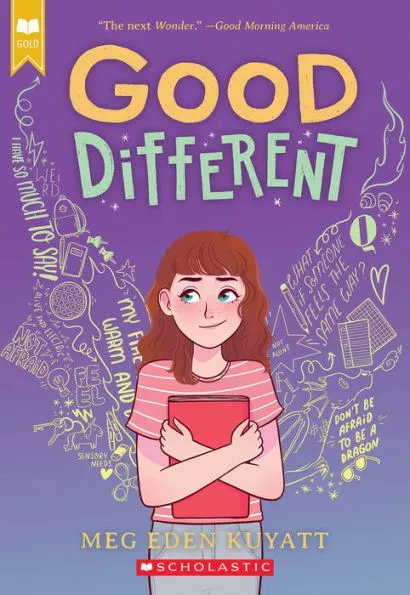 This week will mark GOOD DIFFERENT's 1 year anniversary! How is that possible? I no longer feel like the only dragon--there are lots of us out there! Thank you to everyone who has supported me, this book and this journey. I'm so grateful for each and every one of you.