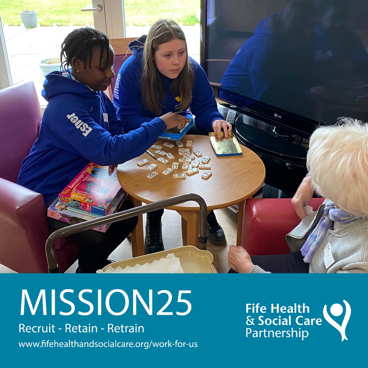 Did you know that we have introduced Intergenerational care for our older community which involves children visiting older people in a care home to socialise and participate in activities together? Find out more: brnw.ch/21wIp5q #mission25 #teamfife