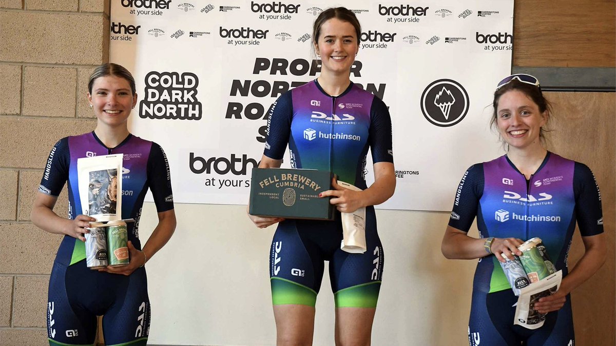 Brother UK Cycling (@brothercycling) on Twitter photo Round one of <a href="/ColdDarkNorth/">Cold Dark North</a>'s <a href="/Brother_UK/">Brother UK</a>-sponsored Proper Northern Road Race Series could scarcely have gone better for <a href="/DAS_Hutch_Bro/">DAS-Hutchinson</a>. Our UCI Continental women's team took sole possession of the podium after commanding performances at the #CapernwrayRR. 📸: @velouk #AtYourSide Round one of <a href="/ColdDarkNorth/">Cold Dark North</a>'s <a href="/Brother_UK/">Brother UK</a>-sponsored Proper Northern Road Race Series could scarcely have gone better for <a href="/DAS_Hutch_Bro/">DAS-Hutchinson</a>. Our UCI Continental women's team took sole possession of the podium after commanding performances at the #CapernwrayRR. 📸: @velouk #AtYourSide