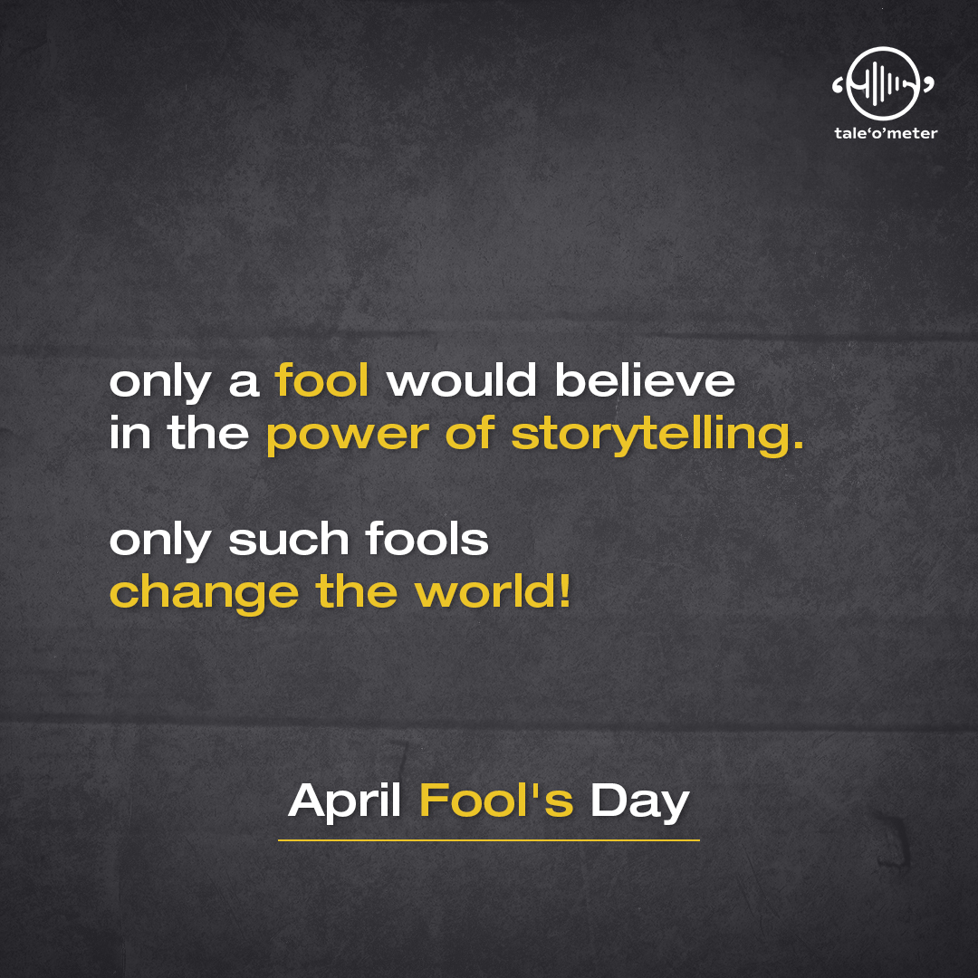 April Fool's Day, to all the dreamers and storytellers! #தமிழ்AudioOTT #taleometer #tamil #stories #trending #aprilfoolsday #april1 #april