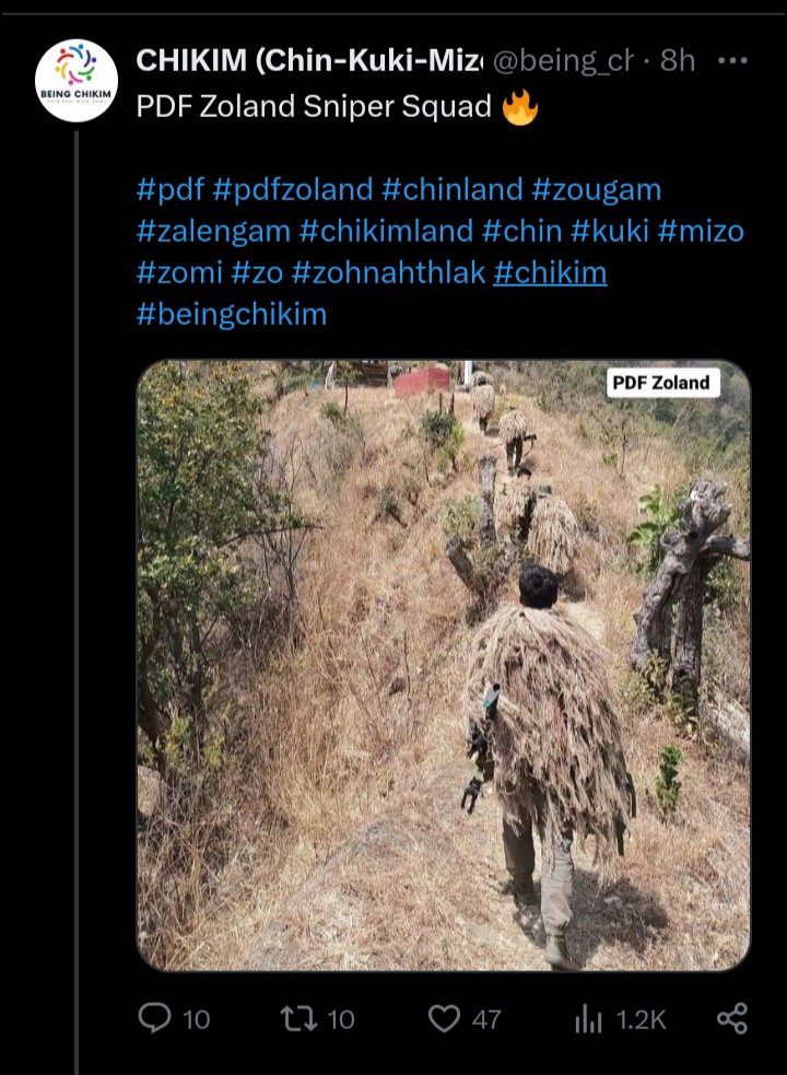 Hello, Mr Kuldiep Singh! 

How is your vacation in #Manipur ? 
Here are your friends PDF ZOLAND seeking your kind attention👇

Hope you enjoy your holidays!