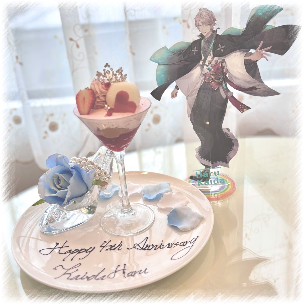 hr_yu25's tweet photo. ✧ 𝑲𝒂𝒊𝒅𝒂 𝑯𝒂𝒓𝒖 𝟒𝒕𝒉 𝑨𝒏𝒏𝒊𝒗𝒆𝒓𝒔𝒂𝒓𝒚 ✧

4周年おめでとうございます🫶🏻🩵
配信や歌声で日常を明るく彩らせてくれる甲斐田くんが大好きです これから先も甲斐田くんにたくさんの幸せが訪れますように🪄︎︎◝✩

 #甲斐田晴4周年
 #生き甲斐田 https://t.co/XVG2MbTRIB