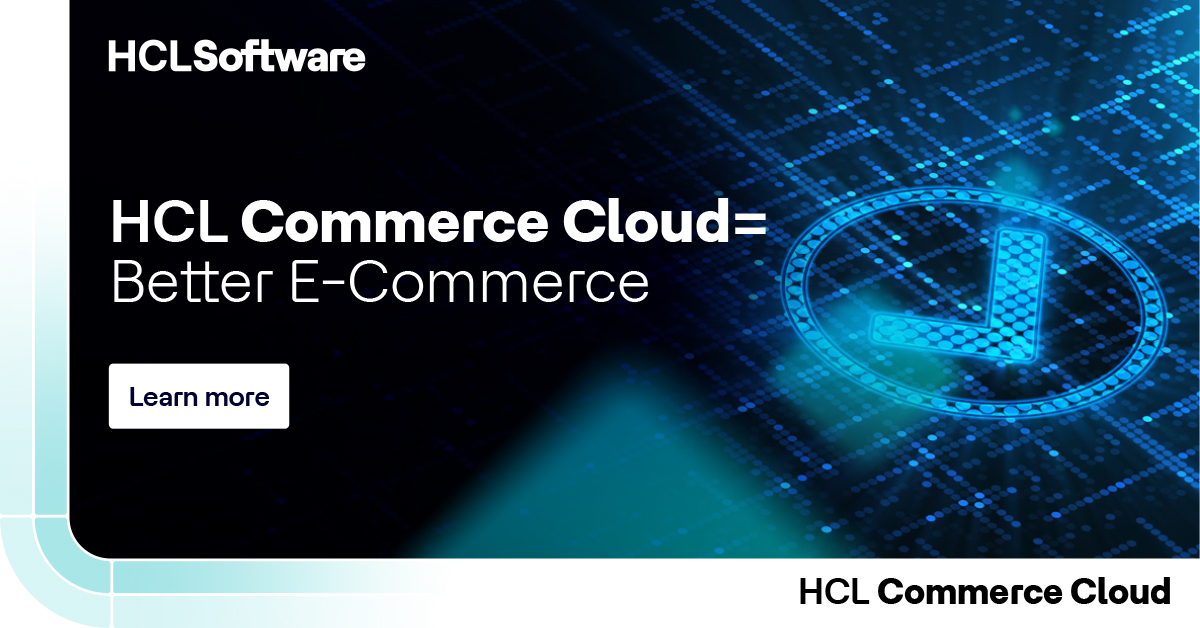 HCLCommerce's tweet photo. Unlock revenue growth with a composable commerce platform enabled by a predictable pricing model. It’s time to sell more! ➡️ https://t.co/tssUAj9Irl
#hclcommercecloud #hclsoftware #ecommerce https://t.co/XW5N0ozvkI