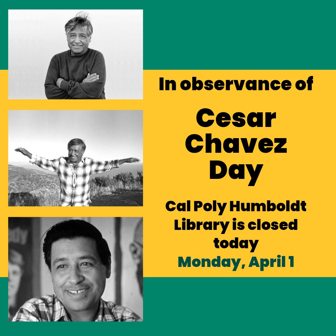 Cal Poly Humboldt Library tweet media