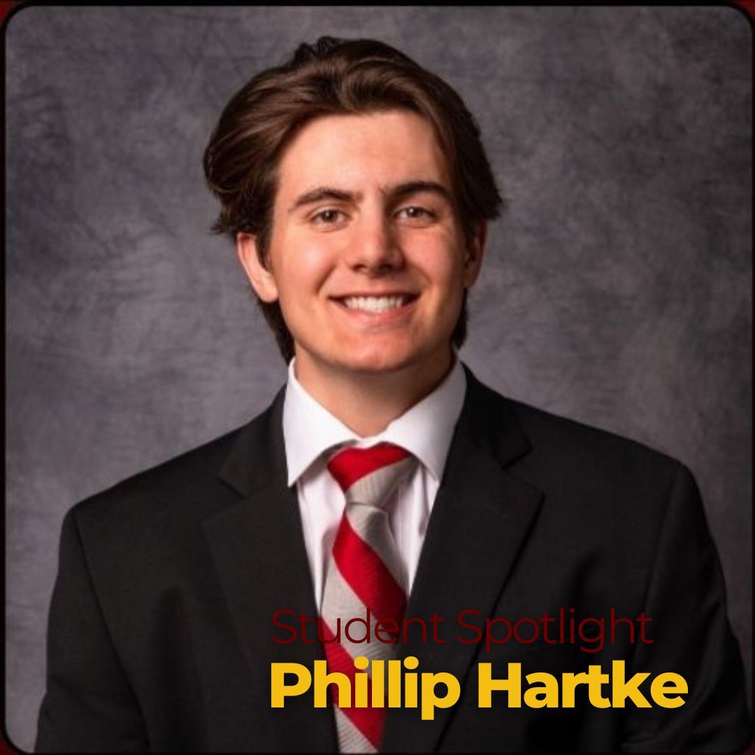 uhpsiuc's tweet photo. Student Spotlight: Phillip Hartke is studying Industrial Engineering. He currently serves as the President of SIU's UGStudent Government, proposing resolutions ranging from supporting mental health efforts to increased support of Touch of Nature. 

#uhpsiuc #proudtobeuhp #honors https://t.co/hOkrxmqQtf
