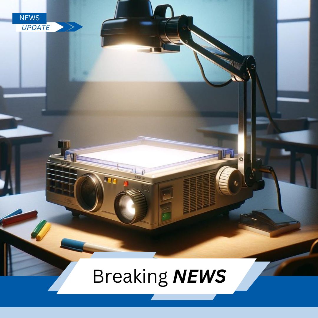 In a bold move to embrace cutting-edge technology, overhead projectors are making a comeback in classrooms across the Midwest. #AprilFools 😂 But seriously, while we cherish where we've come from, we're all about looking forward to the latest in educational tech. #itecia