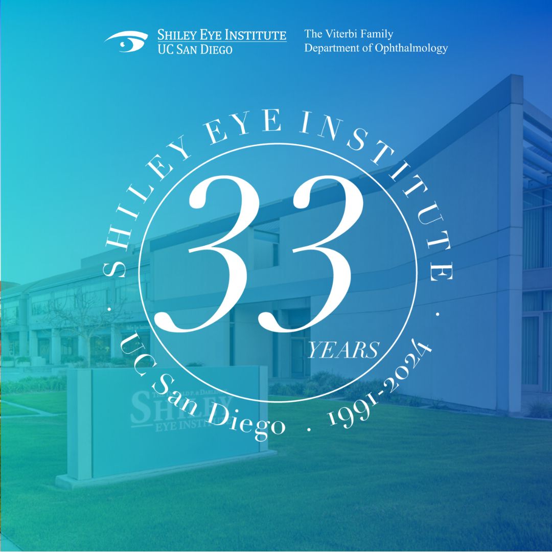 Happy Anniversary to #SEI! April marks 33 years of our faculty & staff leading the field of ophthalmology in clinical care, cutting edge #vision research, educating the leaders of tomorrow & innovative community service at the Shiley Eye Institute. shileyeye.ucsd.edu