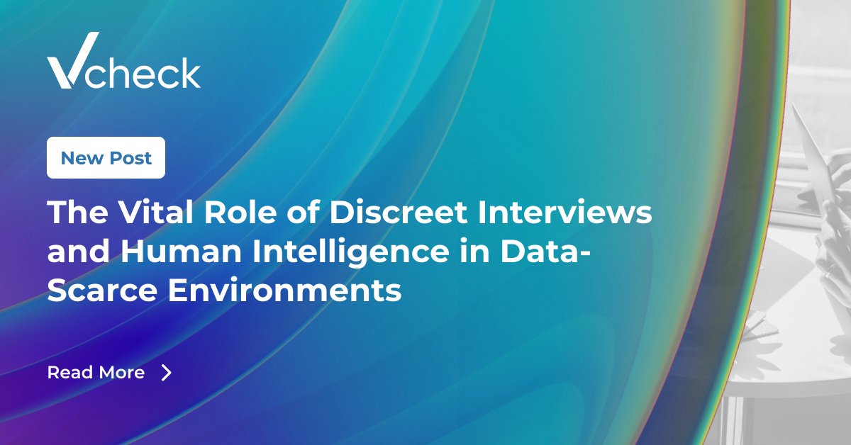 VcheckGlobal's tweet photo. 💼 Discreet interviews play a vital role when paired with open source #investigations, especially in high-stakes #investments and data-scarce jurisdictions. Read about the 3 game-changing factors when conducting discreet #interviews: https://t.co/MwSrY7SD5w

#duediligence https://t.co/wvVAyHCrun