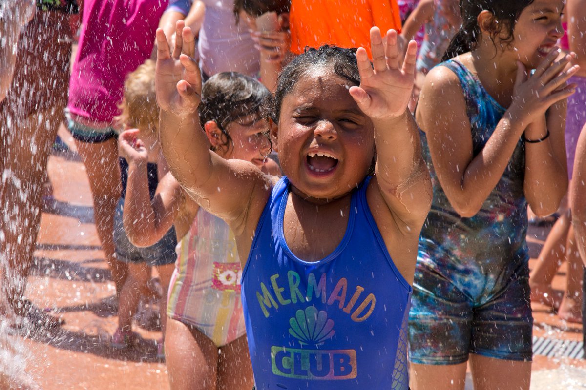 Yessss! Splash pads are open for the season! Go to tucsonparks.info/splashpads to find one near you. All City splash pads are open from 8 a.m.-sunset every day now through October 31. Tag your photos with #tucsonparks