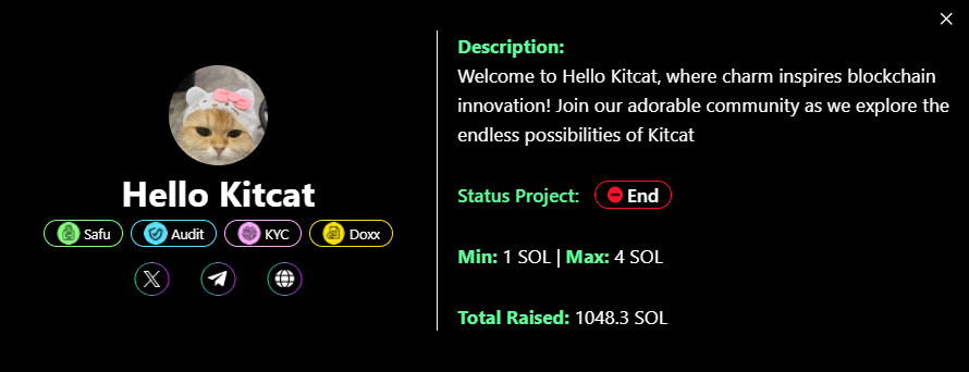 HelloKitcatX's tweet photo. DONE HC 200

30s Riased 1000 SOL LOL😍😍😍😍😍

LAUNCH IN TMR https://t.co/AHL5octITJ