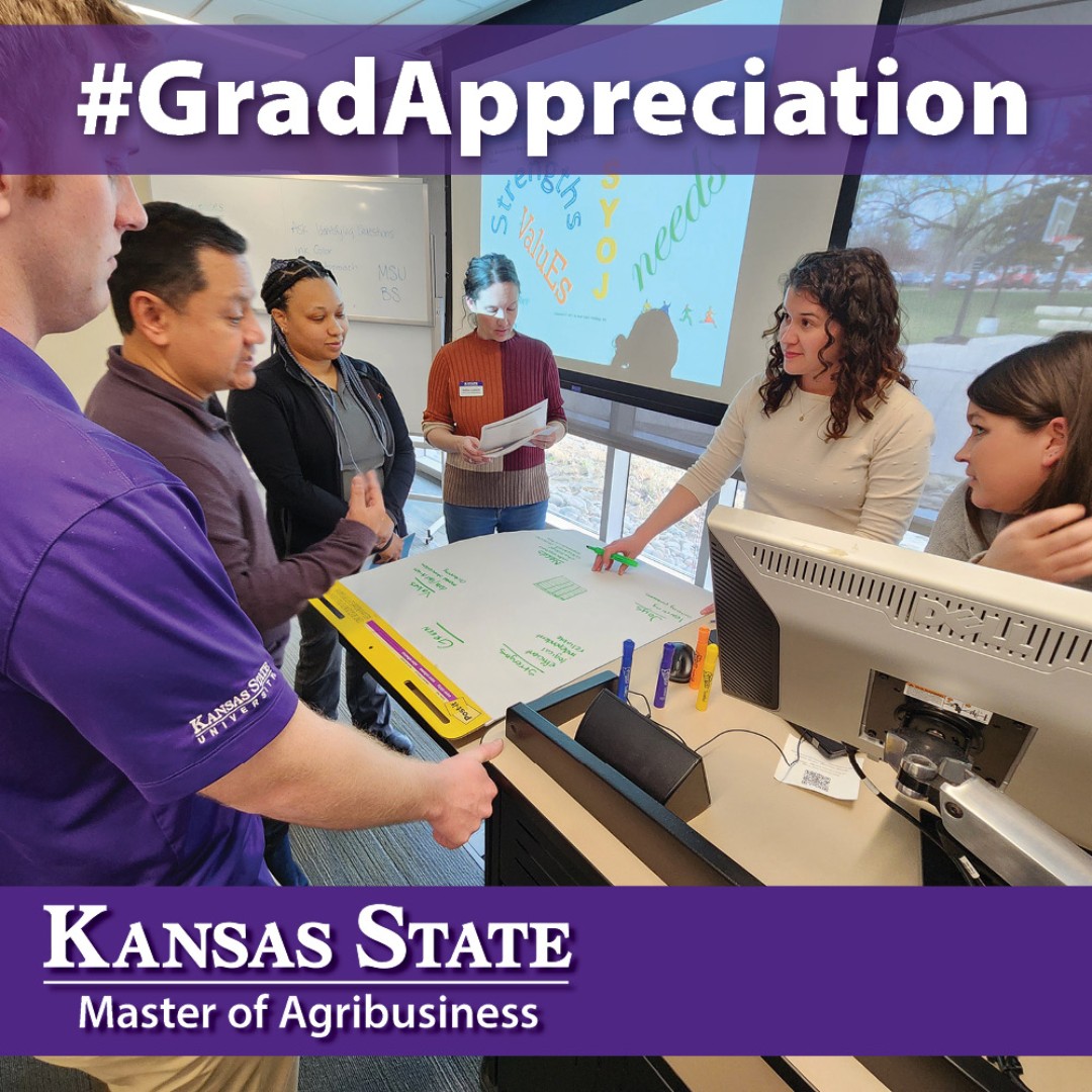To our MAB students: You inspire us with your hard work and resilience as full-time professionals in the agriculture industry and graduate students at the same time. Building agribusiness, one leader at a time. #mabluv #GradAppreciationWeek