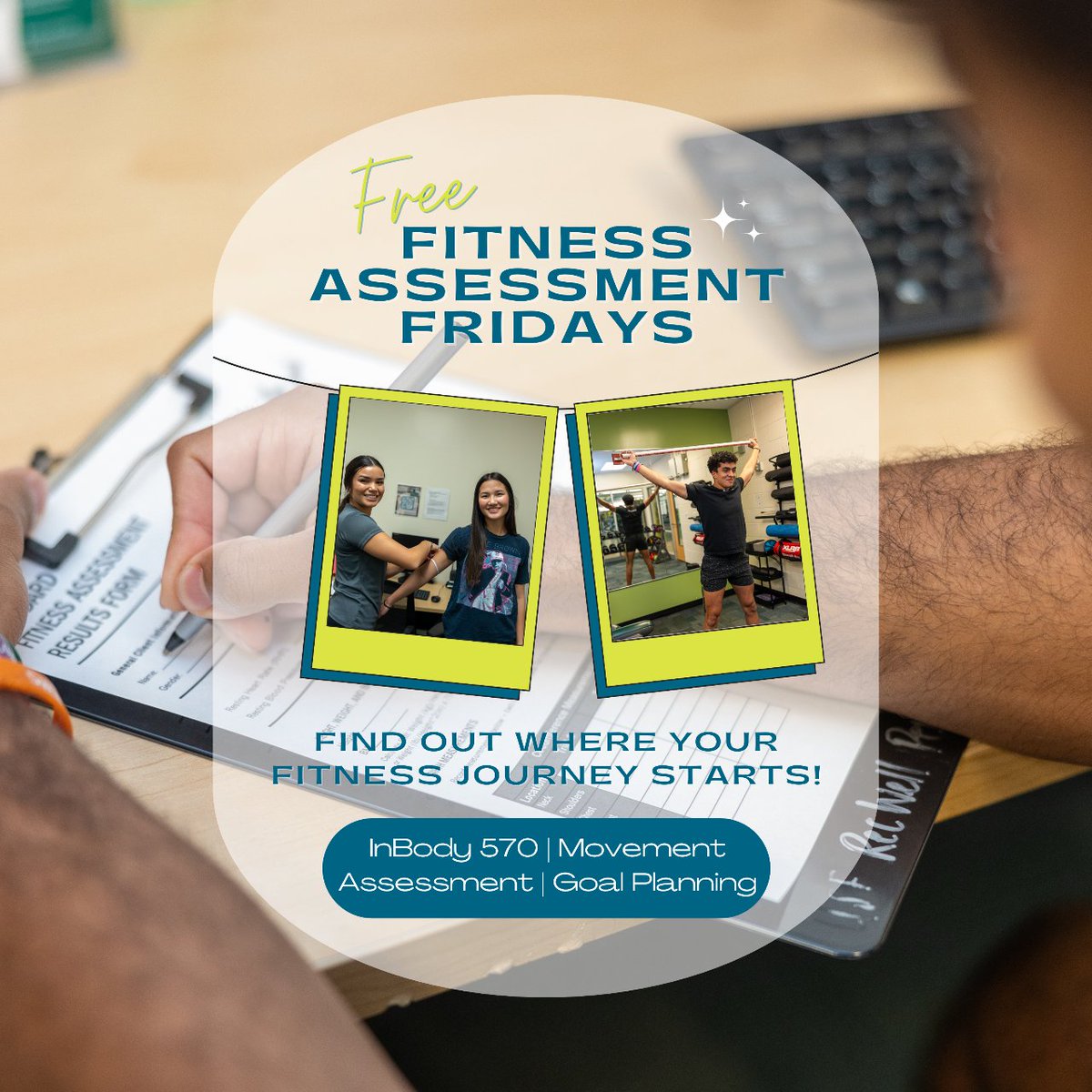 😆Free Fitness Assessment Friday is this week!

🦴You'll get a full assessment to help you set your fitness goals

⏳ Grab one of the limited spots before you miss the chance!

🔗 The link to register is in our bio!