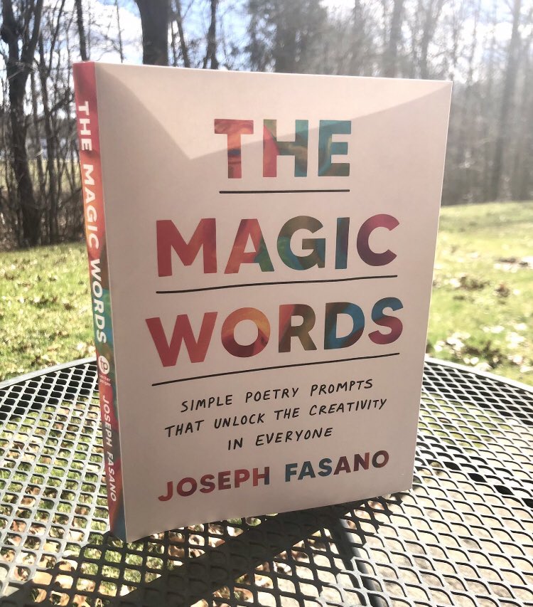 GIVEAWAY! To celebrate National Poetry Month (which I think should be every month), I'm giving away another signed copy of The Magic Words! This book is for people of all ages looking to unlock some creativity. Just share this post (or @ someone who might enjoy) to enter!