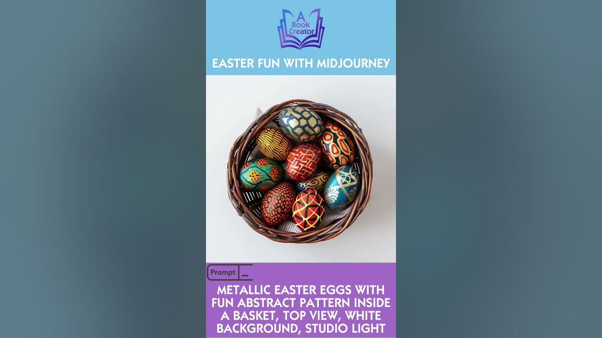 Check out our latest video!  Easter Fun with Midjourney #lowcontentbooks #aududubookcreator #abookcreator #puzzletools #puzzlebookai #puzzlecreator  i.mtr.cool/mijlgrttqg