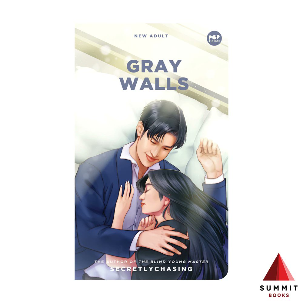 mapapasainyo na ang 'gray walls' for only 225 pesos! finally y'all can now read aldous and amasia's story 👀 available @ summit books online shops: shopee: shp.ee/hlnb7f3 lazada: s.lazada.com.ph/s.9QbaL congrats po ulit, ms. reinn! 👏🤍