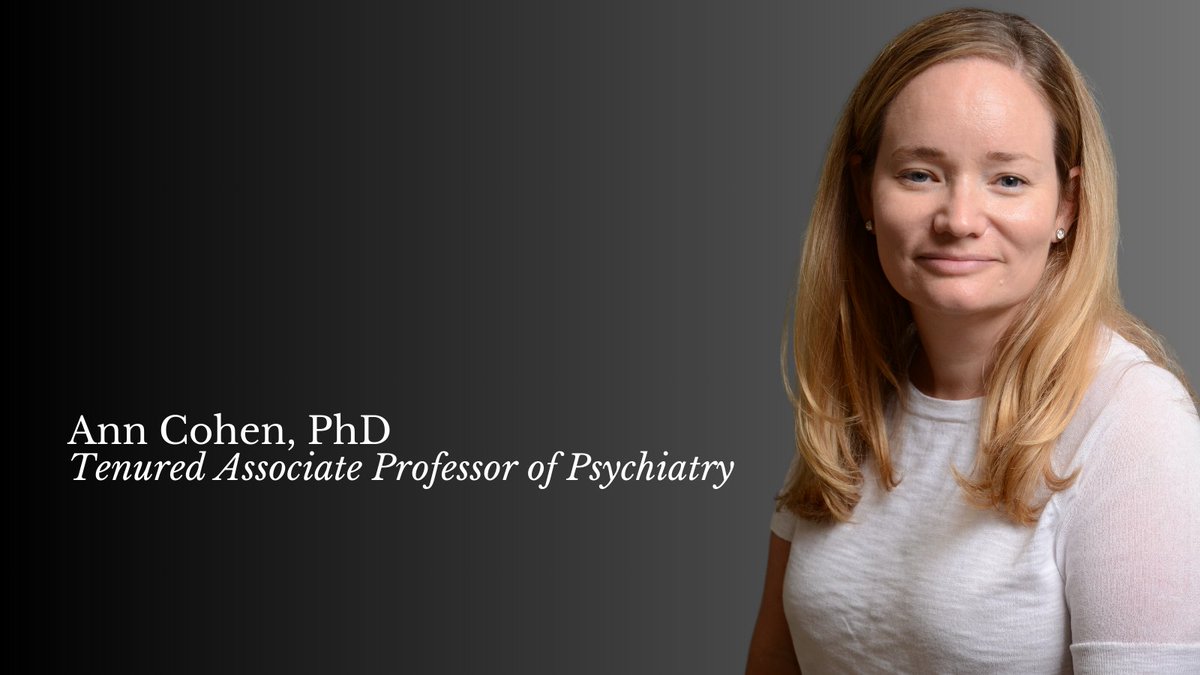 Congratulations to Ann Cohen, PhD, who has received conferral of tenure! Dr. Cohen is widely recognized for her outstanding work in the use of PET imaging in the early detection of Alzheimer’s disease prior to the emergence of cognitive symptoms. bit.ly/3TF6d5s