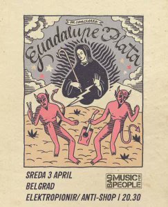 TMMzine's tweet photo. Sreda 3. april, 2024. - Guadalupe Plata @Elektropionir Beograd , 20:30 https://t.co/uqRJK9ldff https://t.co/noTMkZxaKk
