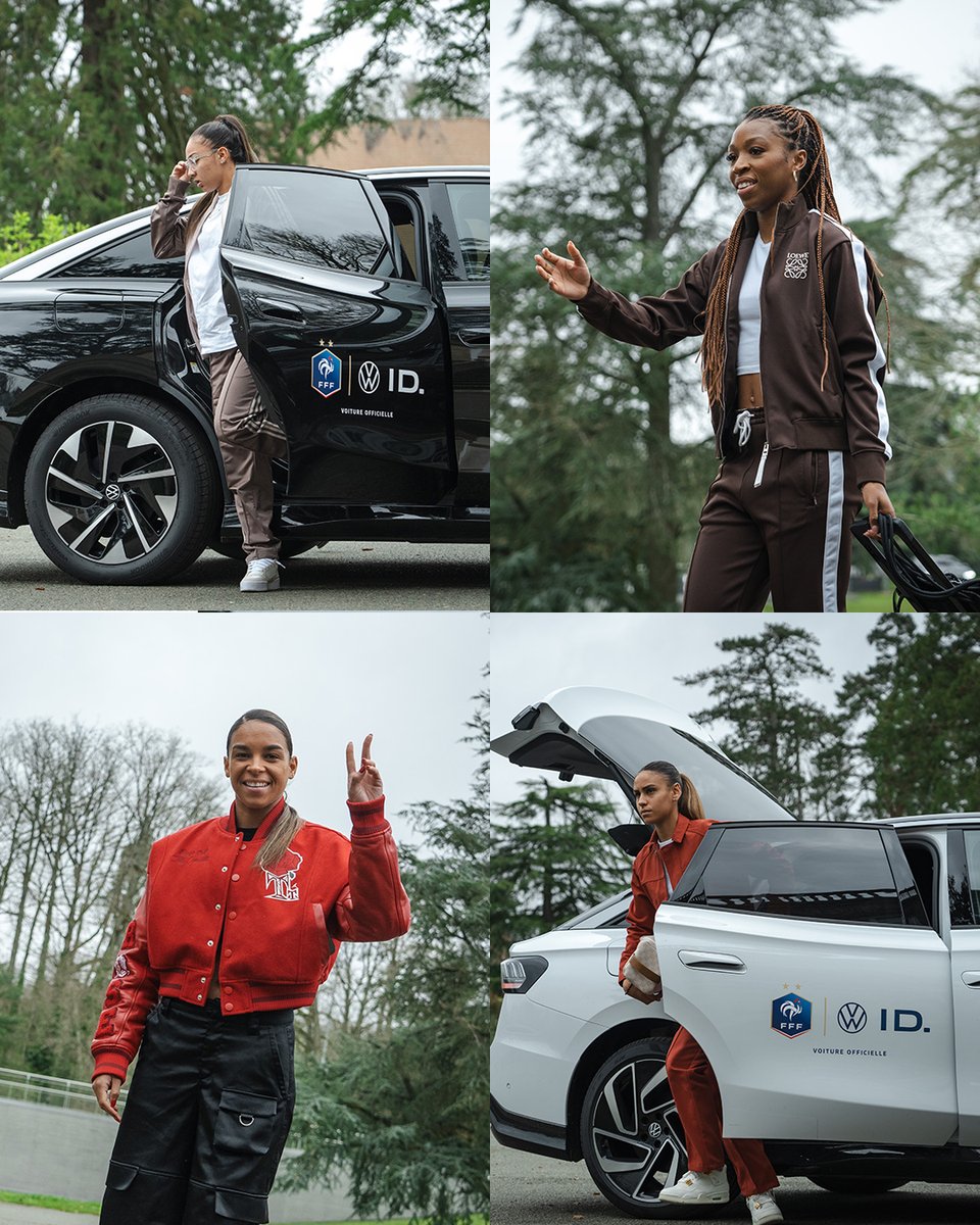 Les Bleues arrive at Clairefontaine! 🏰 The team will take on Ireland 🇮🇪 on Friday and Sweden 🇸🇪 the following Tuesday #FiersdetreBleues