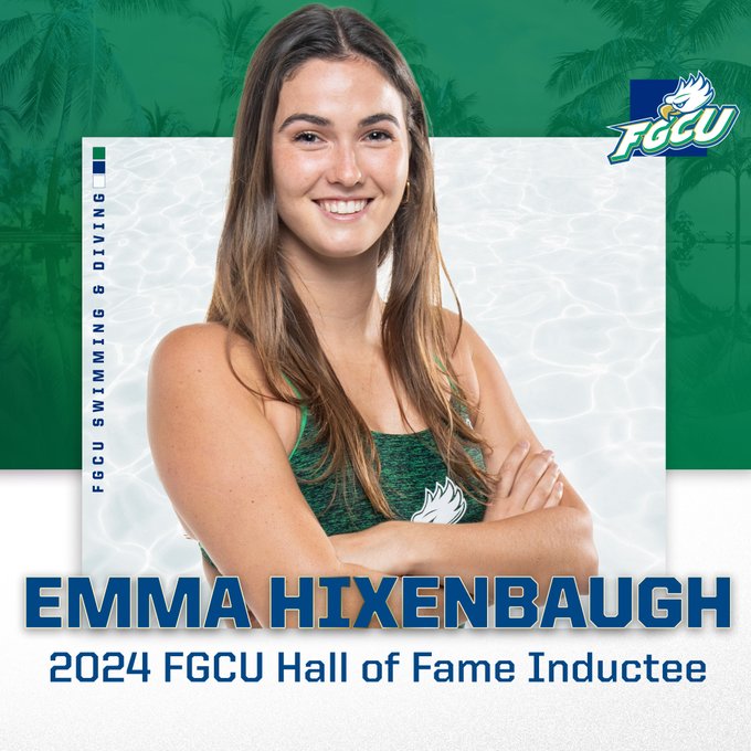 Congrats Emma Hixenbaugh on being inducted into the FGCU Hall of Fame 👏 #WingsUp
