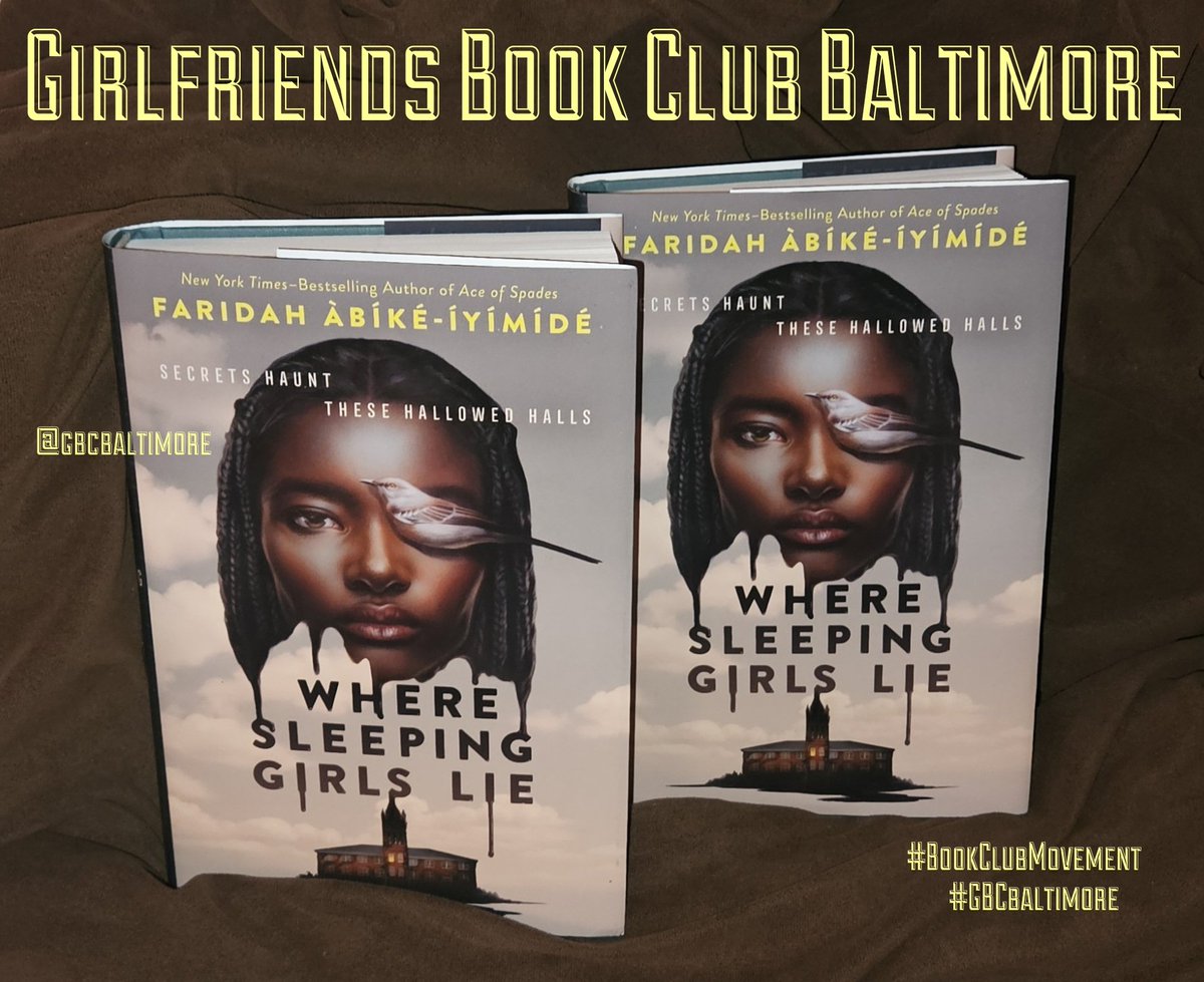 WE'RE READING... JOIN OUR #BOOKCLUBMOVEMENT! 📖🤎💫 Click 
linktr.ee/gbcbaltimore to join a #bookclub that's abundant in valuable experiences & unique to any other! #leaders #gbcbaltimore #GirlfriendsBookClubBaltimore #reading #books #WhereSleepingGirlsLie #faridahàbíkéíyímídé