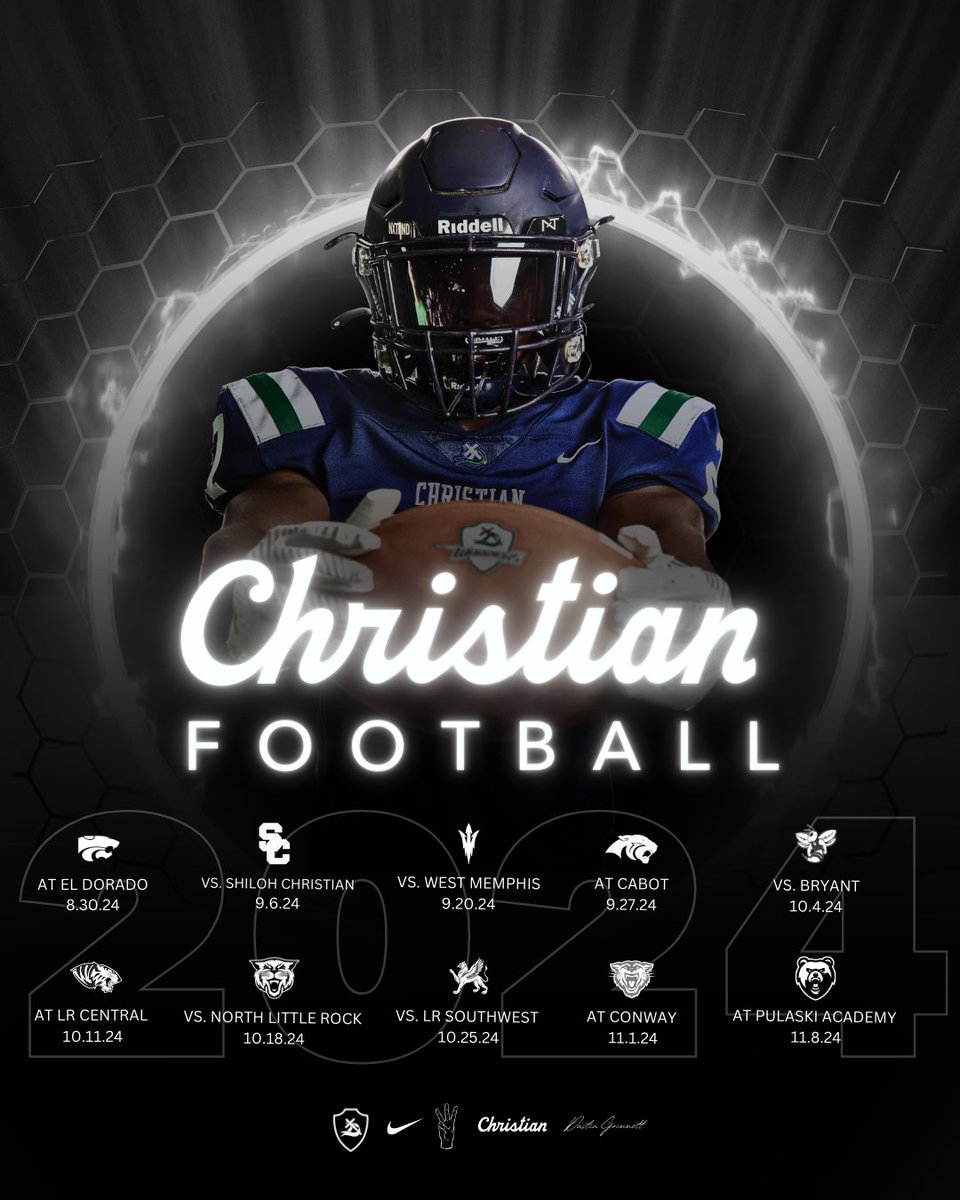 WarriorvilleFB's tweet photo. '14-'21 - 5A
'22-'23 - 6A
'24-... - Next stop 7A 🚉

2024 Little Rock Christian Academy Football

#TGW https://t.co/eiPkV5aPUw