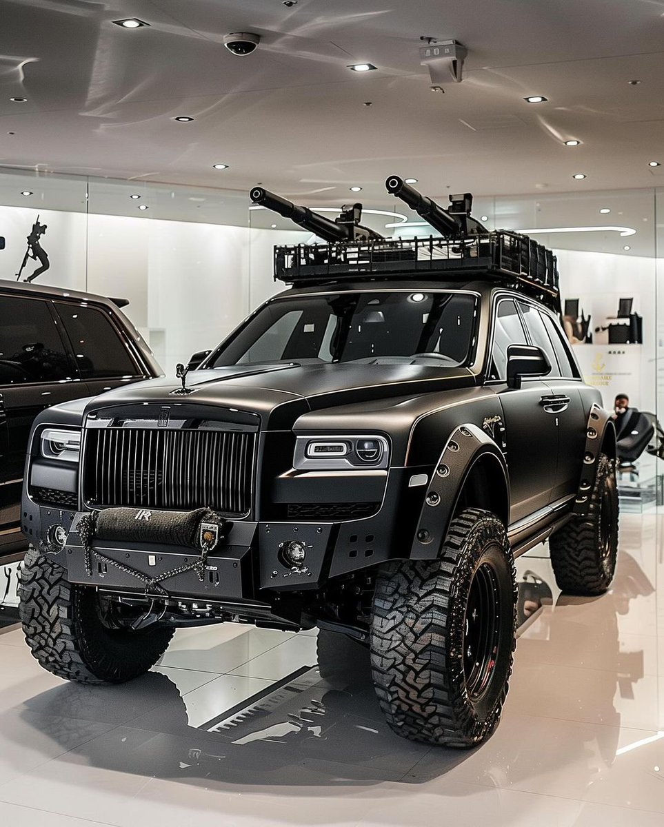 motorforms's tweet photo. Rolls-Royce truck ready for anything 😮 https://t.co/GXuyOpBWsL