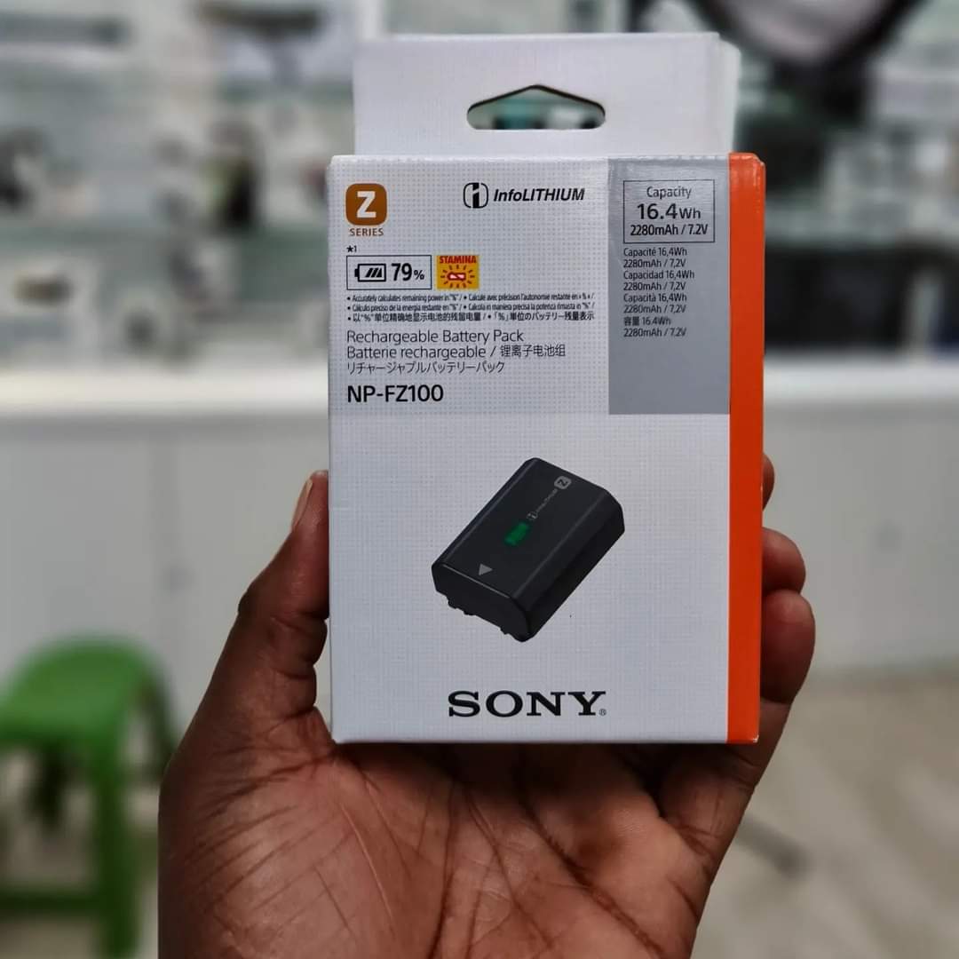 Sony NP-FZ100 Rechargeable Lithium-Ion Battery (2280mAh)

For Sony Alpha a9 II, a9, a7R IV, a7R III, a7 III, a6700,and a6600 Cameras

Visit our site below to order 
Now: camerastuffkenya.com

#sony #sonyaccessories #sonynpfz100 #sonyxqd