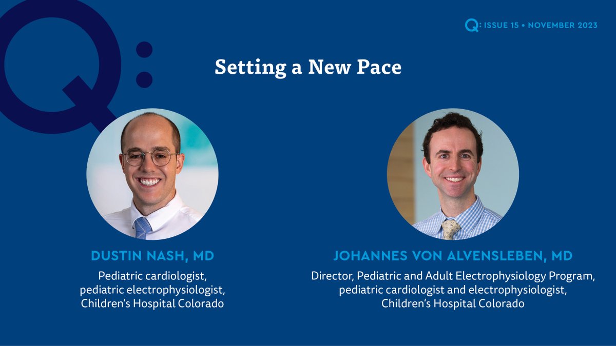 Cardiologists at Children's Colorado are one of the first #pediatric teams to implement the AVEIR #LeadlessPacemaker. Learn how they did it — and how the patient is thriving: bit.ly/3xhqYfK 

#CardioTwitter