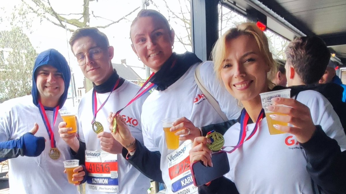 Our #GameChangers in Venlo, The Netherlands put on their running shoes for the @Venloop Half Marathon 🏃🏼 👟 Six of our colleagues took up the 5k and 10k challenge, showcasing their commendable commitment to health and wellbeing 👏🏼