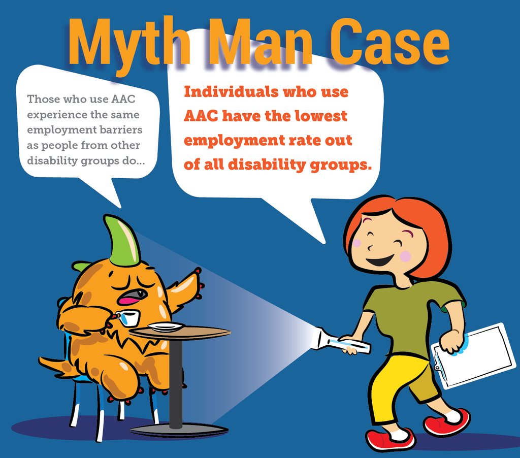MYTH BUSTER MONDAY! It's important to dispel myths and misconceptions around AAC to be sure individuals who use AAC are adequately supported. #AAC #ForbesAAC #CoughDropAAC #WinSlate #ProSlate #speechandlanguage #SLP #augcomm