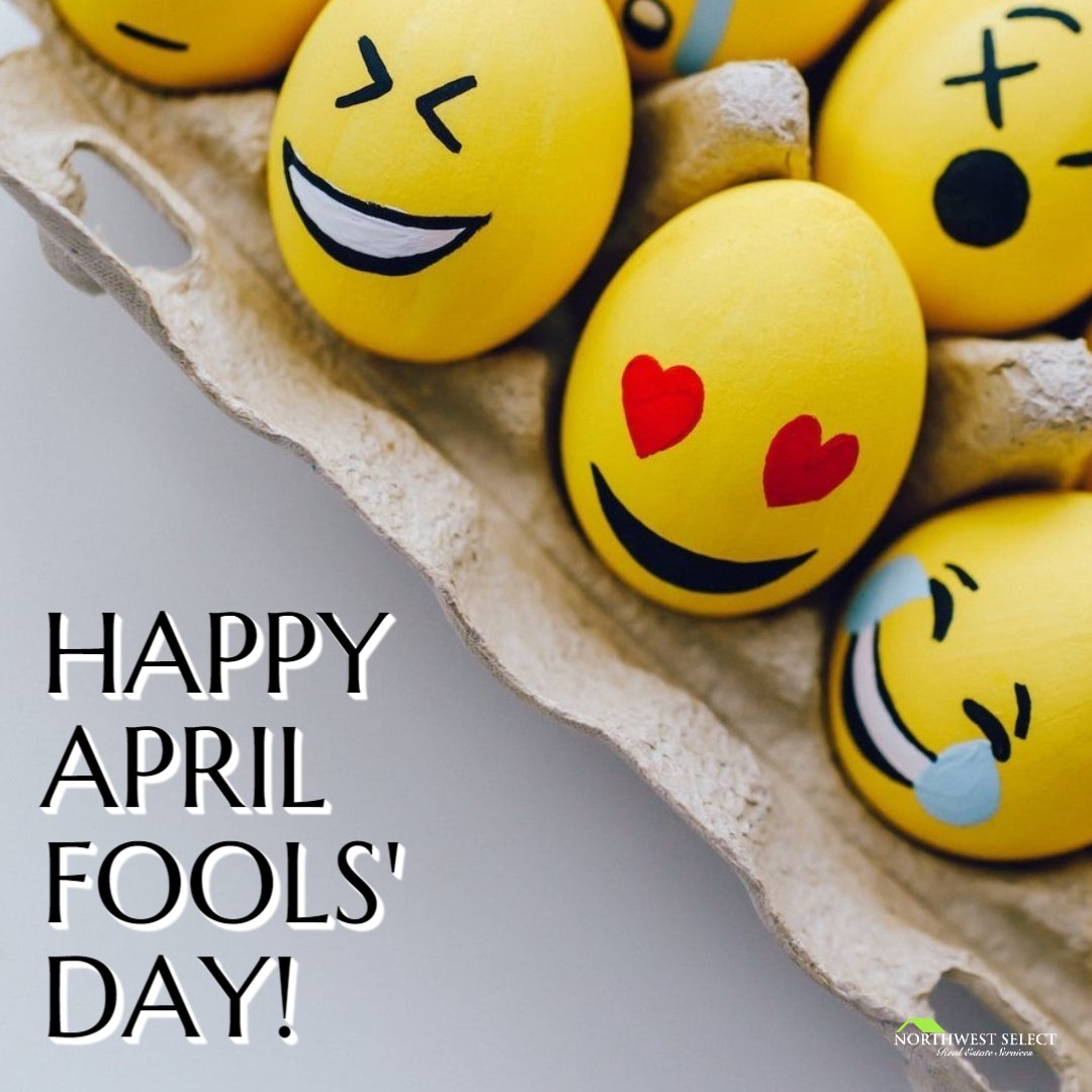 Watch out for pranks today!  :)