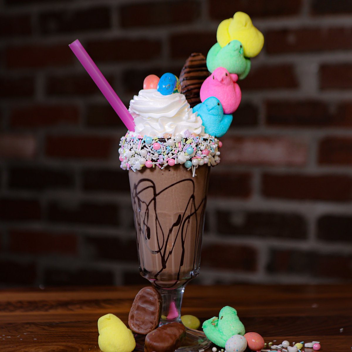 🐰😍 Hip Hop Hooray for our April Boozy Milkshake! Available throughout April at Upstate Tavern.
