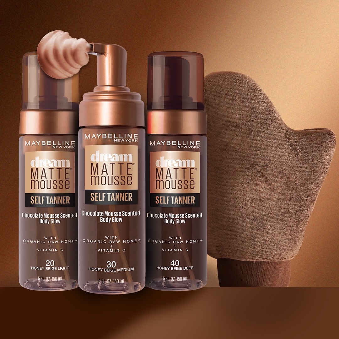 Introducing NEW Dream Matte Mousse Self Tanner - formulated with the same mousse you know and love, now for your body! ✨ This water resistant, white sheet-proof, chocolate scented bronzed glow lasts up to 90 days to give you the tan of your dreams.😉Tag someone who NEEDS this🧡