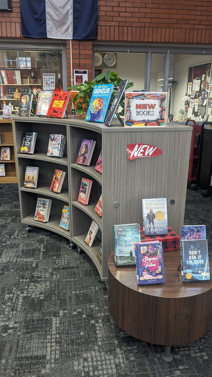 EaglecrestLib's tweet photo. New month, new books! Stop by and check them out! https://t.co/PT8yjJPsT6