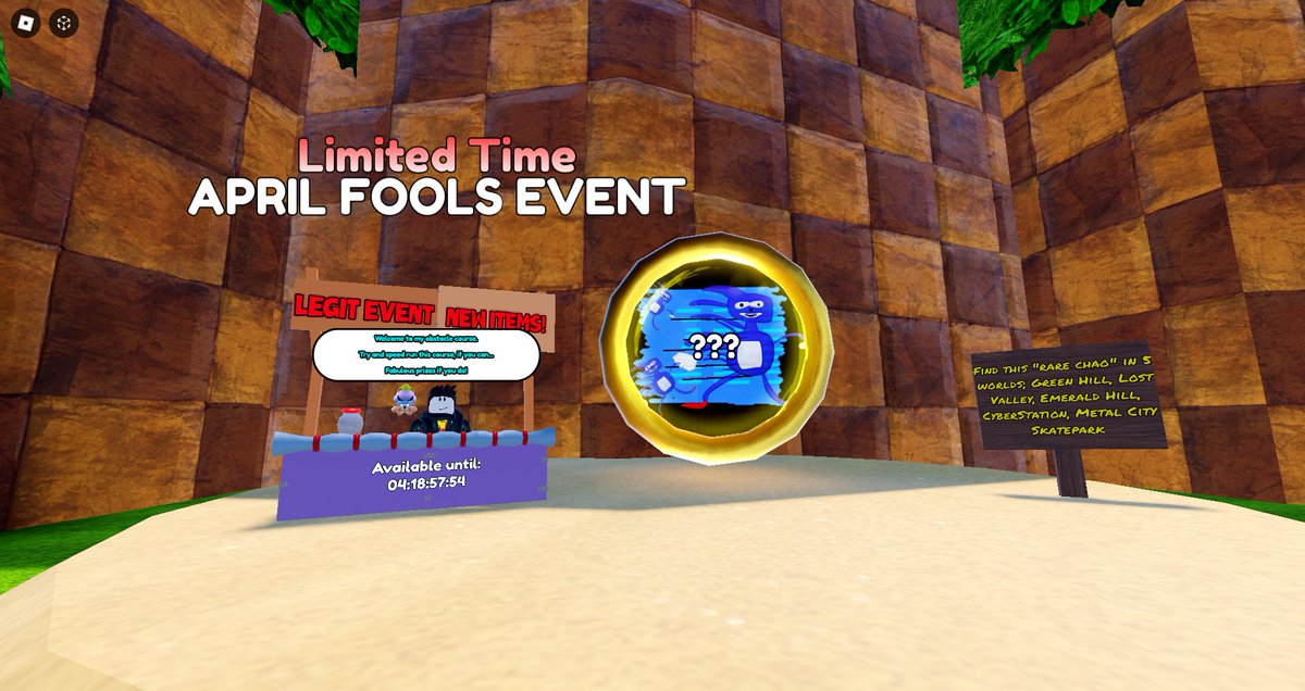 MarinDom244298's tweet photo. 🔥UPDATE IS HERE!!!🔥
Old Obbys &amp; Super Gifts!!!#sonicspeedsimulator #sanic #firstapril https://t.co/gnTiKSlwCY