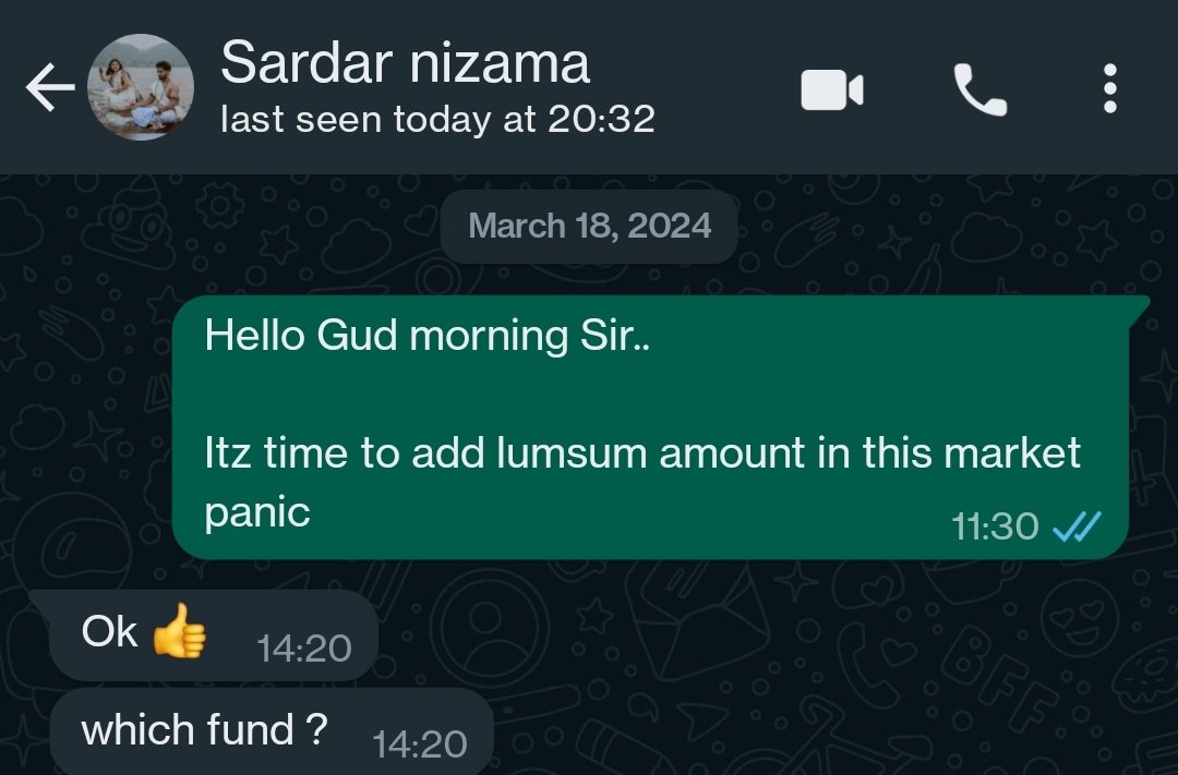 darvasboxtrader's tweet photo. When #Retail in #Panic we used to add #MutualFund #Lumsum for our Clients..
This is how #DARVAS #alpha is Generated..🪖⚔️⚒️ https://t.co/OcdofIQOn1