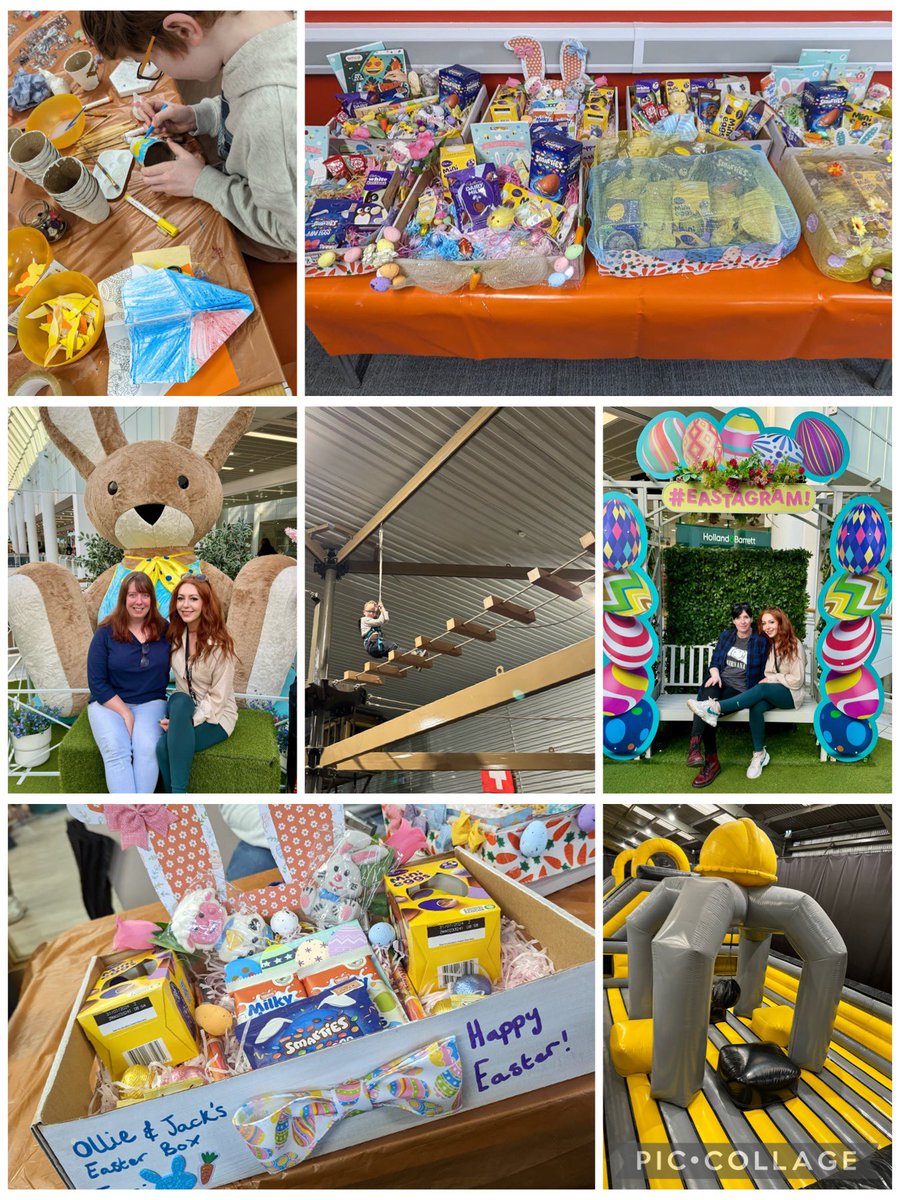 It has been a joy for us to host a number of activities for families involved with Step Up Step Down this Easter, including inflatables, high ropes, soft play and craft sessions. Building community is a core part of the service. @setrust @fosteringnet