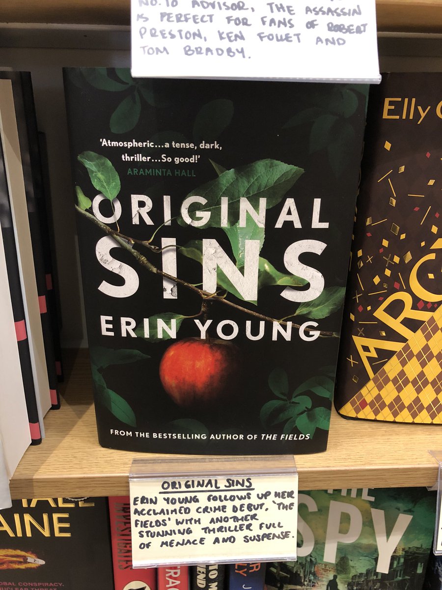 ThanhmaiUK's tweet photo. What I also love to see in bookshops are the ones that I’ve enjoyed - here are just a few of my most recent reads 🧵
 #Piglet @LDHazell #MrsQuinnsRisetoFame @_OliviaFord 
#PaperCage @TBaragwanath 
#OriginalSins @erinyoungauthor https://t.co/ghmiy62a5l