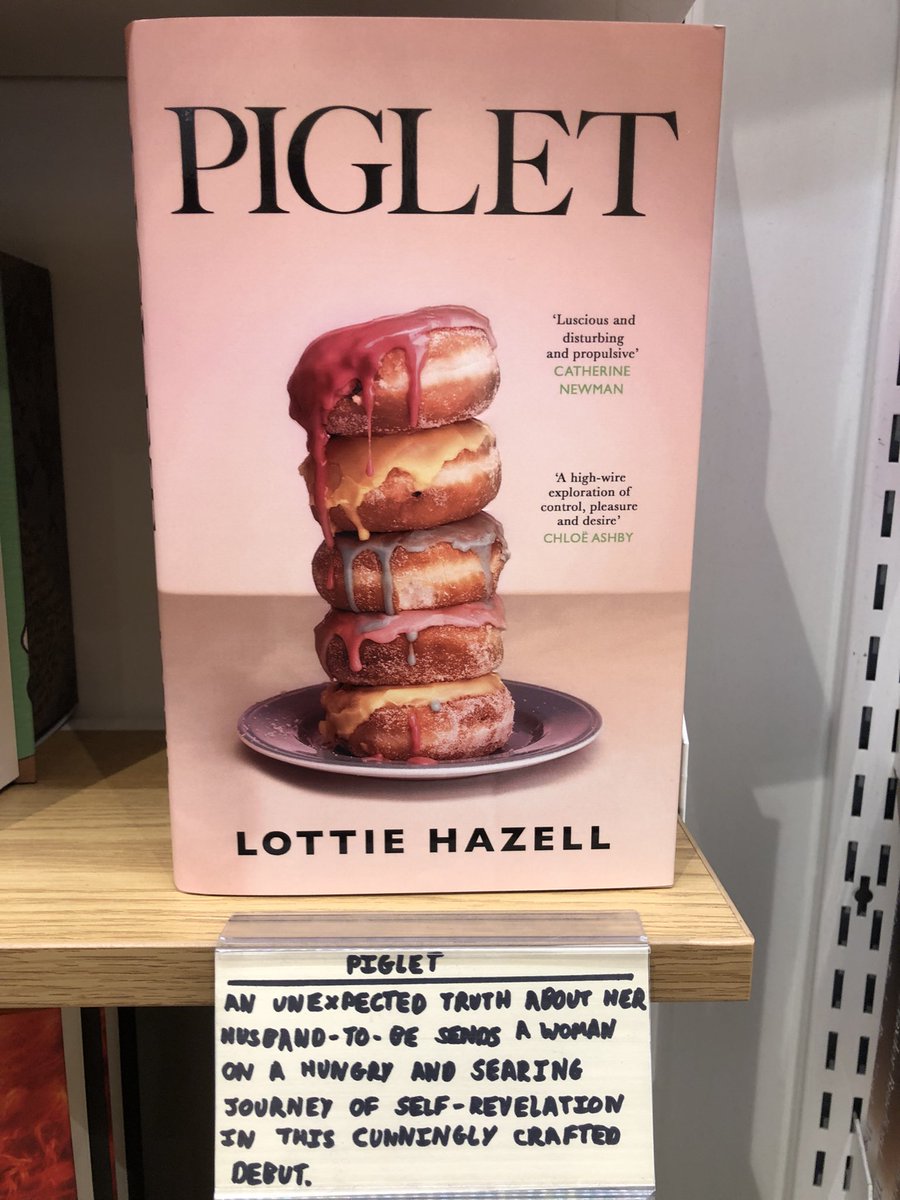 ThanhmaiUK's tweet photo. What I also love to see in bookshops are the ones that I’ve enjoyed - here are just a few of my most recent reads 🧵
 #Piglet @LDHazell #MrsQuinnsRisetoFame @_OliviaFord 
#PaperCage @TBaragwanath 
#OriginalSins @erinyoungauthor https://t.co/ghmiy62a5l