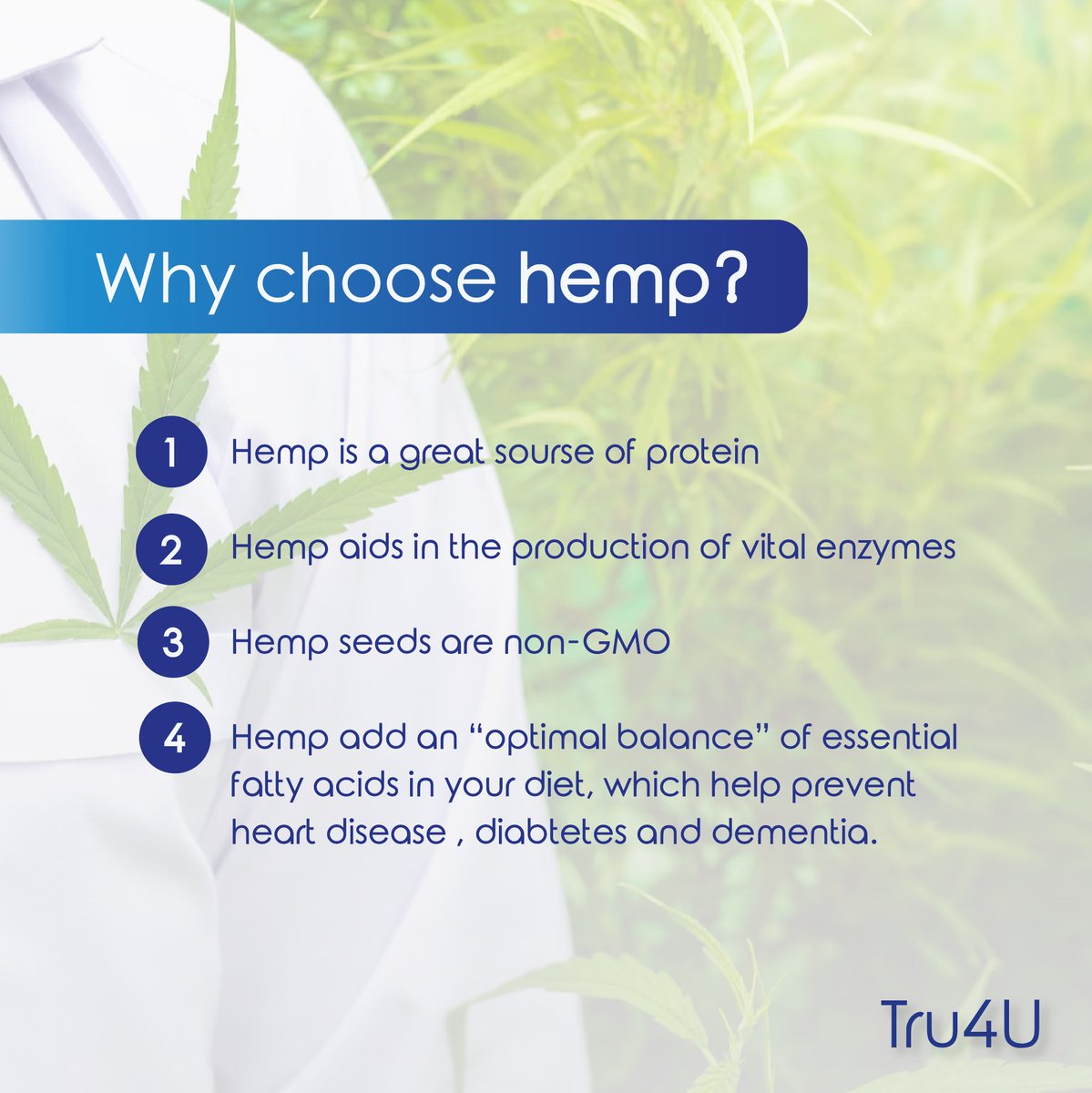 #Hemp has been used extensively for millennia in cultures around the world. The seed is known for its healthy protein and rich oil.

Have you tried Hemp before? Did you know about all its benefits?

Let us know in the comments sections below. 👇🏻

#HempOil #Health #NaturalHealth