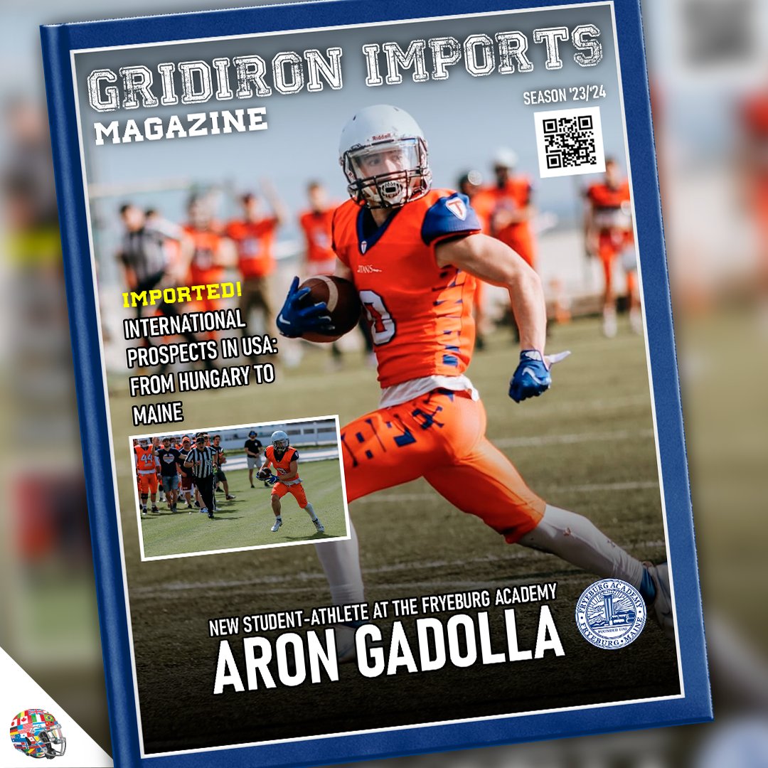 Gridiron Imports Foundation (@gridironimports) on Twitter photo Hungarian skill prospect <a href="/a_gadolla/">Aron Gadolla</a> is headed to <a href="/FryeburgAcademy/">Fryeburg Academy</a> in Maine for this senior year! Explosive on film and just as exciting to watch in person(at our Vienna Camp Last Week!) he is certain to make an impact this Fall! Hungarian skill prospect <a href="/a_gadolla/">Aron Gadolla</a> is headed to <a href="/FryeburgAcademy/">Fryeburg Academy</a> in Maine for this senior year! Explosive on film and just as exciting to watch in person(at our Vienna Camp Last Week!) he is certain to make an impact this Fall!