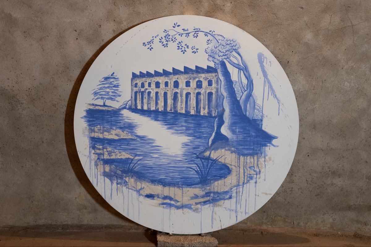 joyceiwaszko (@joyceiwaszko) on Twitter photo Blue Italian Vaults currently on display at RAG at the Signal Box. Inspired by Spode’s Blue Italian shard found on site. Bringing together history and the contemporary. Photo:
@maddyhughesphotography <a href="/CapitalCentric/">CAPITAL&CENTRIC</a> <a href="/sotcitycouncil/">Stoke-on-Trent CC</a> @visit_stoke  #spodeblueitalian #goodsyardstoke Blue Italian Vaults currently on display at RAG at the Signal Box. Inspired by Spode’s Blue Italian shard found on site. Bringing together history and the contemporary. Photo:
@maddyhughesphotography <a href="/CapitalCentric/">CAPITAL&CENTRIC</a> <a href="/sotcitycouncil/">Stoke-on-Trent CC</a> @visit_stoke  #spodeblueitalian #goodsyardstoke