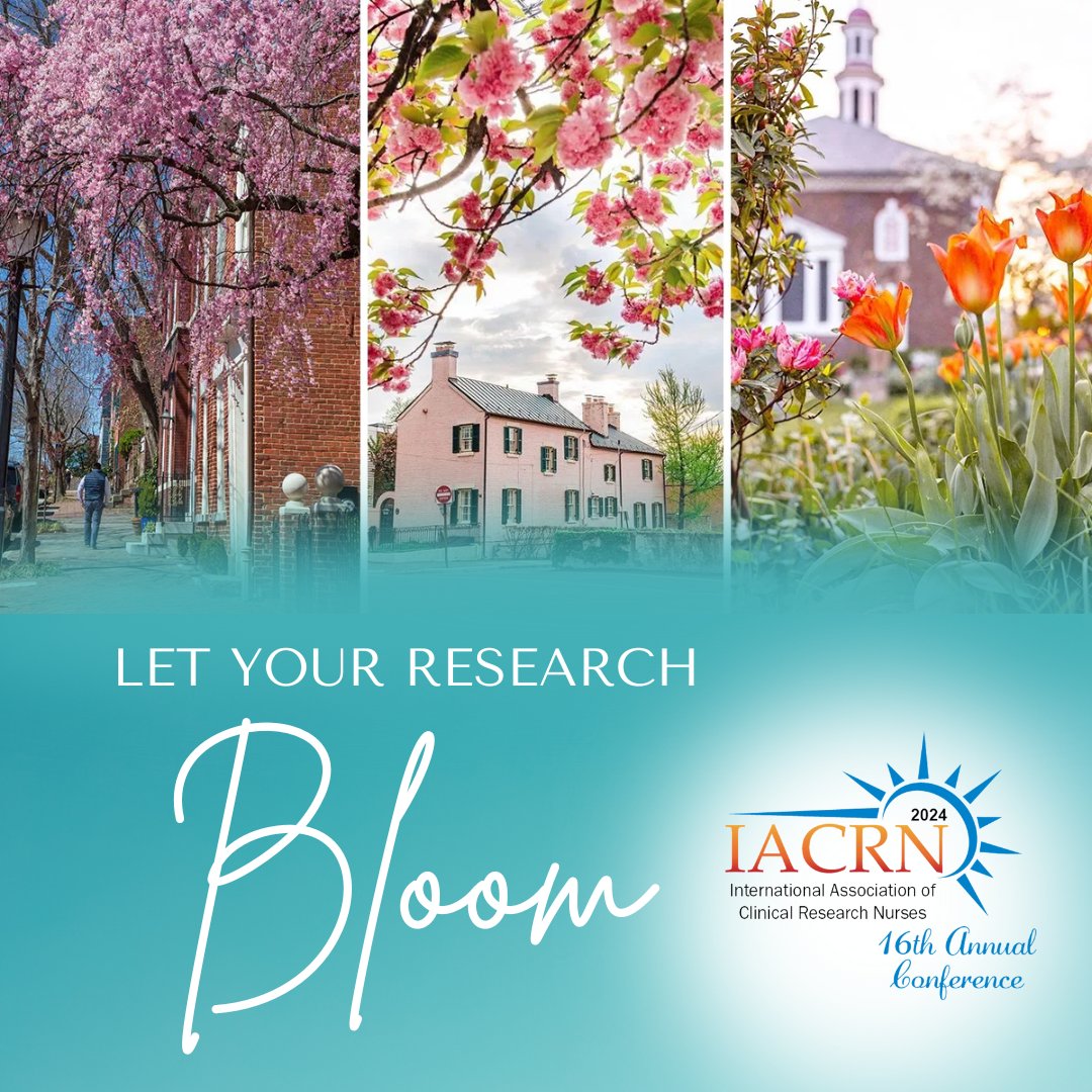 Did you know that it’s cherry blossom season in Alexandria? Peak bloom is winding down, just like our Call for Submissions! Be sure to have your abstracts, posters, roundtables, and workshops submitted by April 17th. Visit iacrn.org/2024-Conference to learn more and submit!