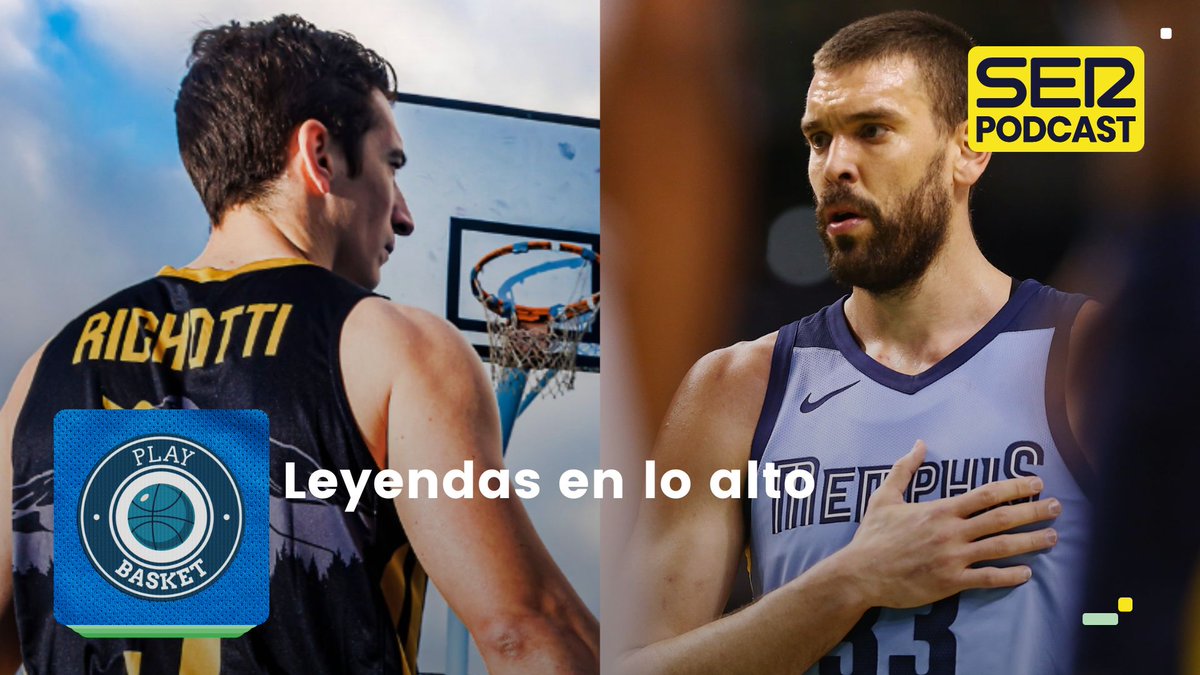 🏀 ¡@PlayBasketSER con @PacojoSER! 🎧🔂 15x24 → Leyendas en lo alto 👕5⃣ Entrevista con @nico_rchtt: su camiseta del @CB1939Canarias cuelga en lo más alto del pabellón 🔝🇺🇸 @memgrizz convierte a Marc Gasol en leyenda y toda la tertulia 🟡 #SERPodcast 🔗 linktr.ee/PlayBasket