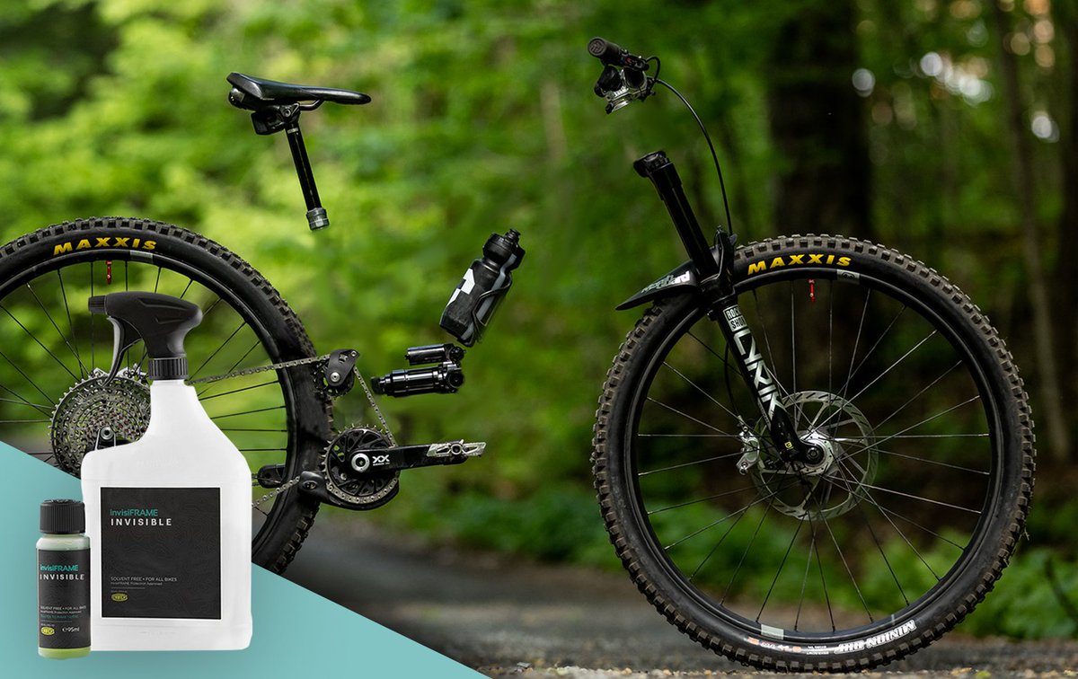 invisiFRAME's tweet photo. Introducing invisiSPRAY from invisiFRAME...
The invisiFRAME R&D department has taken years to create this latest product (mainly because we kept losing it).
Perfect for riders who are looking for the ultimate frame transparency.
#AprilFools #HiddenInPlainSight #invisiframe https://t.co/fH4qf7cJaJ