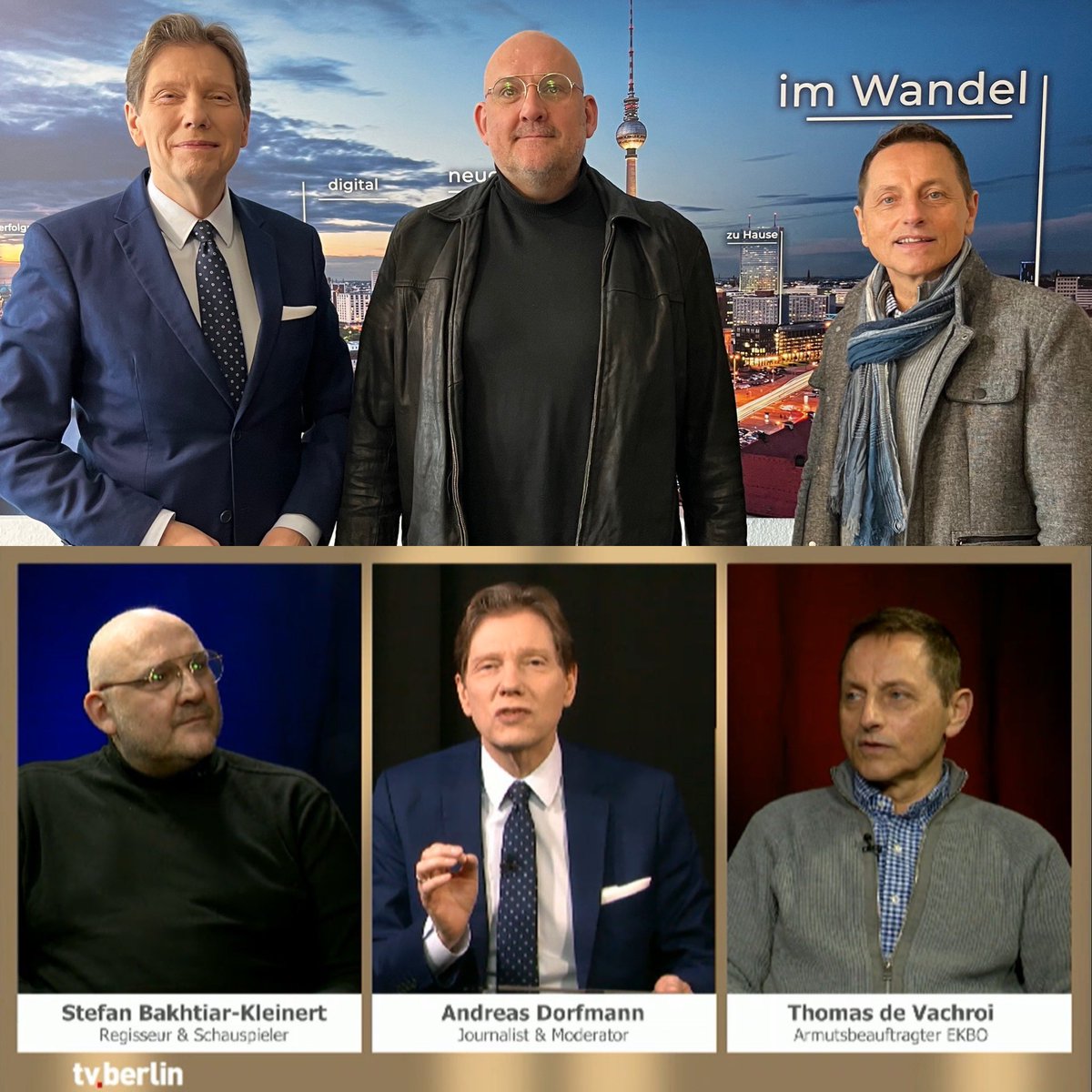 Am 02.04.24, 19:30 MEINE MEINUNG, tvberlin, Hamburg 1, bw future tv, Hauptstadt TV, KW-TV, YouTube: Lebensmut: Glaube, Liebe, Hoffnung. YouTube-Kanal jetzt abonnieren. Sendungen im Fernsehen verpasst? Alle aktuellen TV-Formate auch hier: youtube.com/@andreasdorfma… #AndreasDorfmann